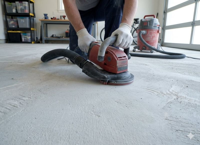 Garage Floor Smoothing in Louisville, KY